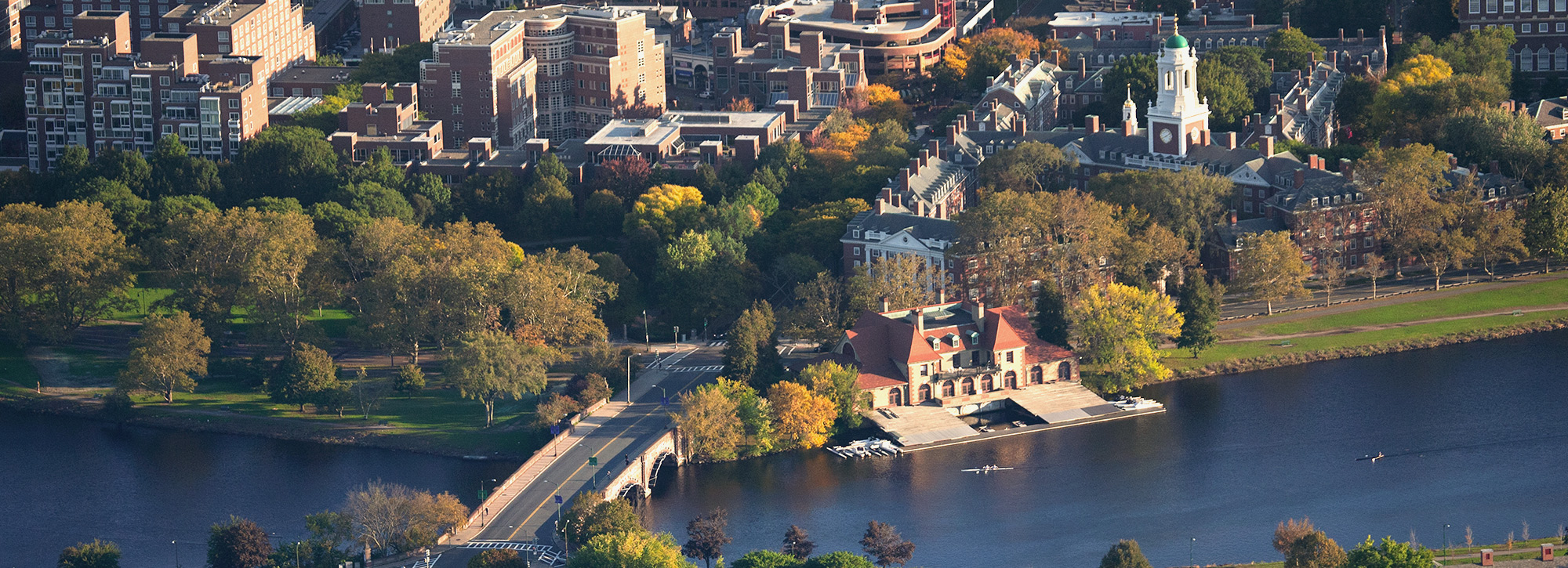 aerial photo of Cambridge, Massachusetts